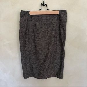 PrAna green heathered Vertex pencil skirt